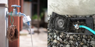 屋外蛇口修理サービス