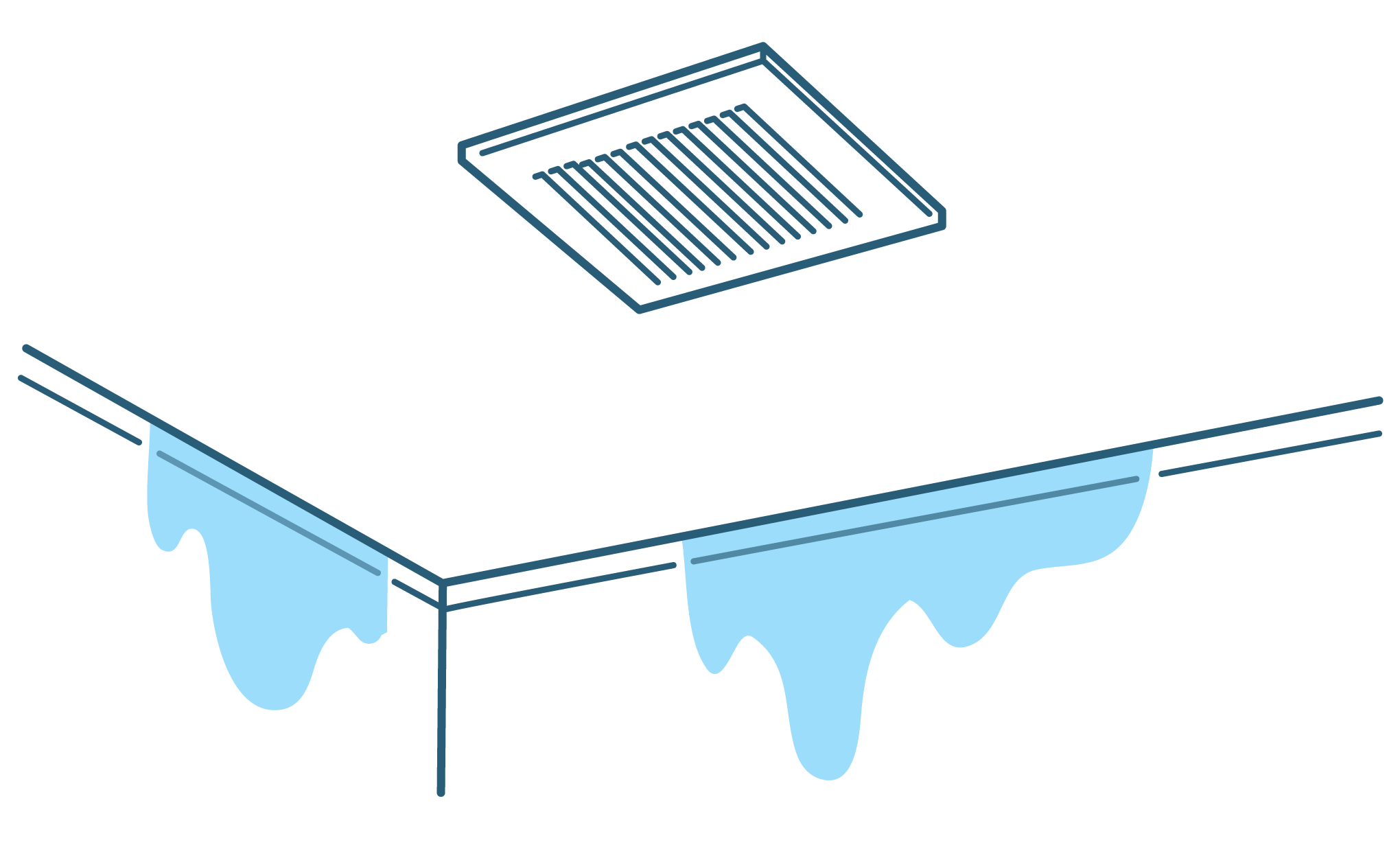 天井水漏れ・階下漏水