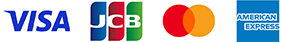 各種クレジットカード対応