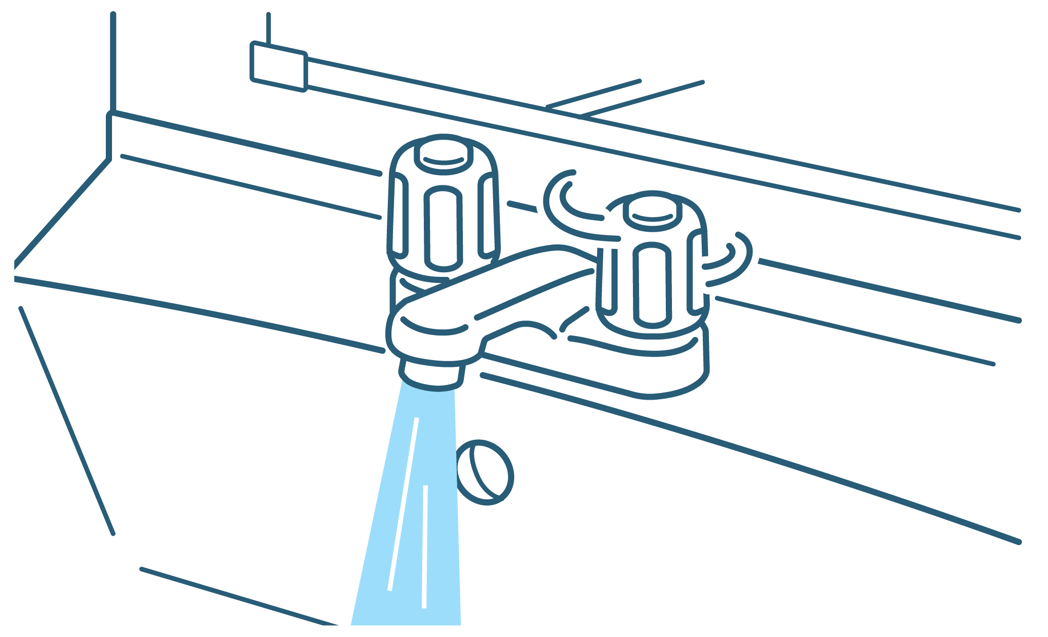 蛇口のハンドル空回り