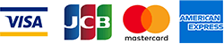 VISA,JCB,MasterCard,AMERICAN EXPRESS