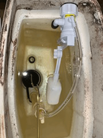 高石市のトイレタンク水漏れ修理後の様子