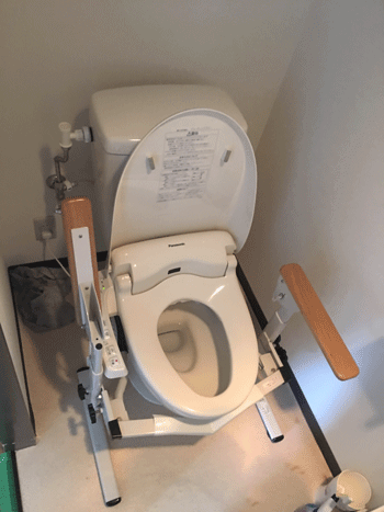 大阪市都島区のトイレつまり修理後の様子