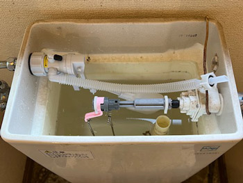 和歌山県海南市のトイレ水漏れ修理