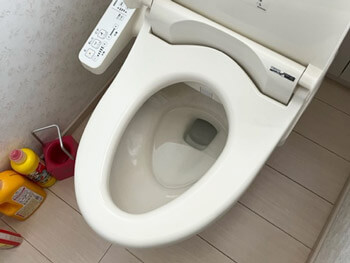 滋賀県草津市のトイレつまり